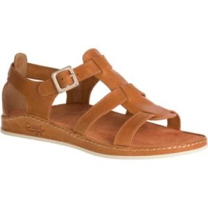 Chaco Aubrey Fisherman Leather Hiking Sandals